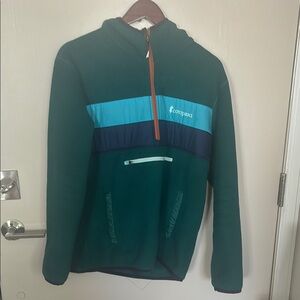 Cotopaxi Teal and Navy Fleece Pullover